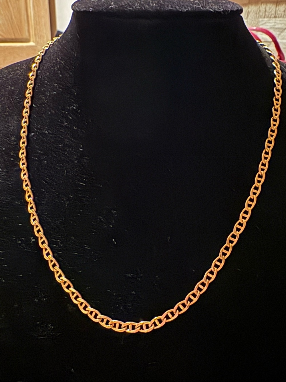 Mario Valentino Gold-Tone Link Necklace